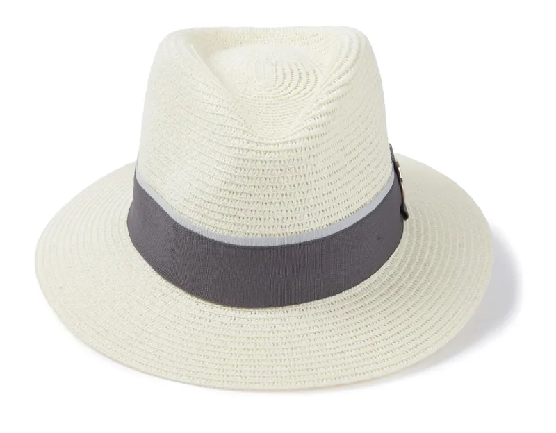 Hicks and Brown Orford Fedora Charcoal Ribbon-1